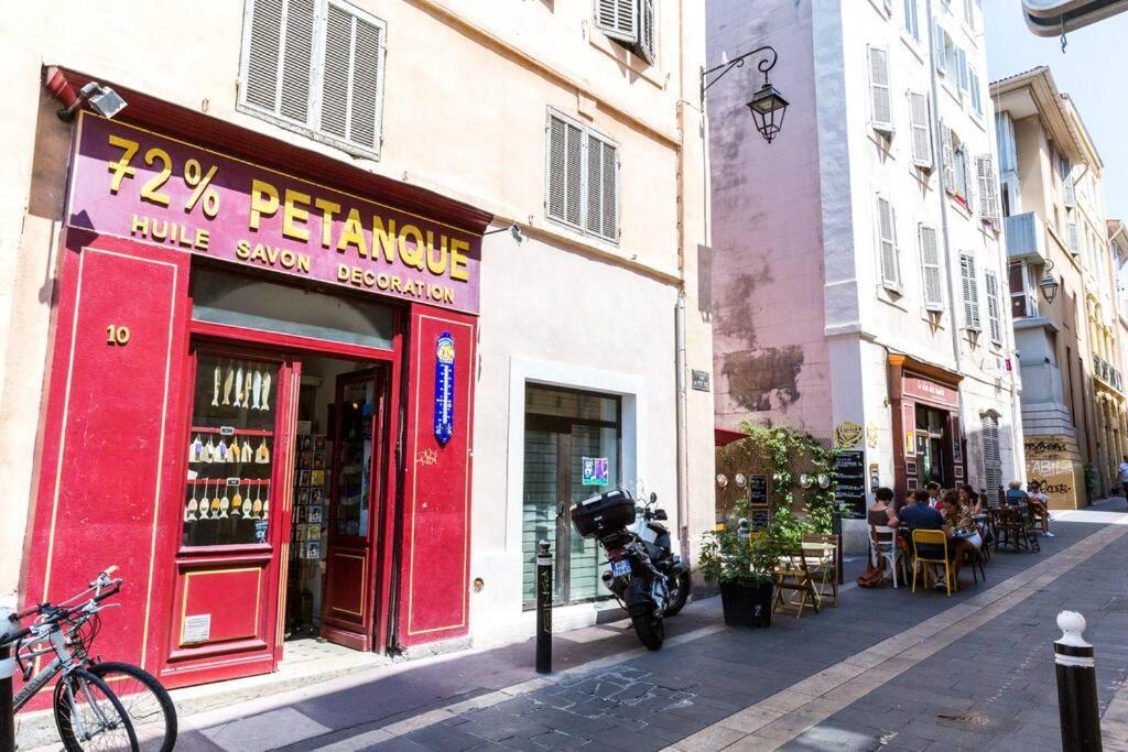 Apartmán La Piboule - Au Coeur Du Panier T2 -39M2 Marseille Exteriér fotografie