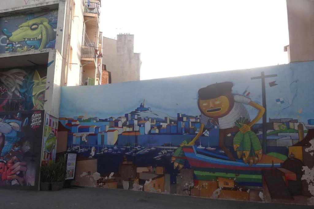 Apartmán La Piboule - Au Coeur Du Panier T2 -39M2 Marseille Exteriér fotografie